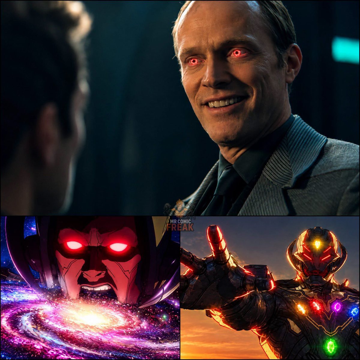 wasuptalababy's tweet photo. Let Me Remind You,

The last time Ultron successfully took over Vision's body, he ended up destroying entire galaxies! 😬

The only difference this time is that there are no Infinity Stones anymore! 💀

Cc:Mr Comic Freak 

#VisionQuest #InfinityUltron https://t.co/OBt3BVvVbO