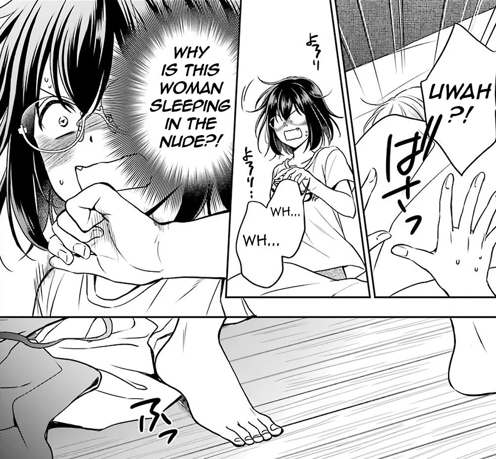SoulMagicYS's tweet photo. Been a long time since I last read Otherside Picnic, so let’s see how our girls are doi—ARE THEY SLEEPING NUDE TOGETHER???👩‍❤️‍👩🛌😱🫣 https://t.co/PlHvXVA9oZ