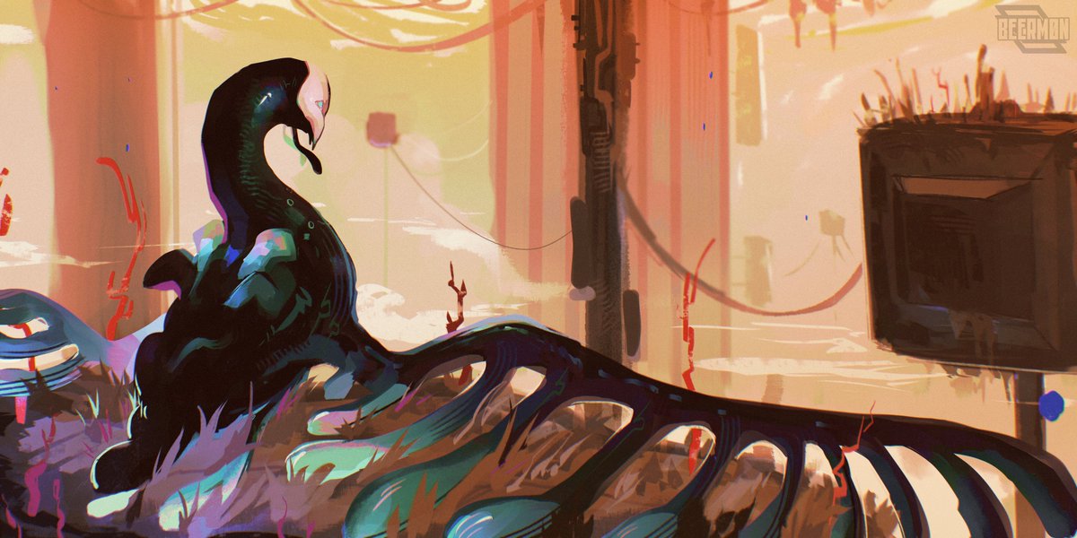 BEERM0N_BUG's tweet photo. #rainworld #rain_world #rw 
coolness in the sky https://t.co/pGJJU8qUDm