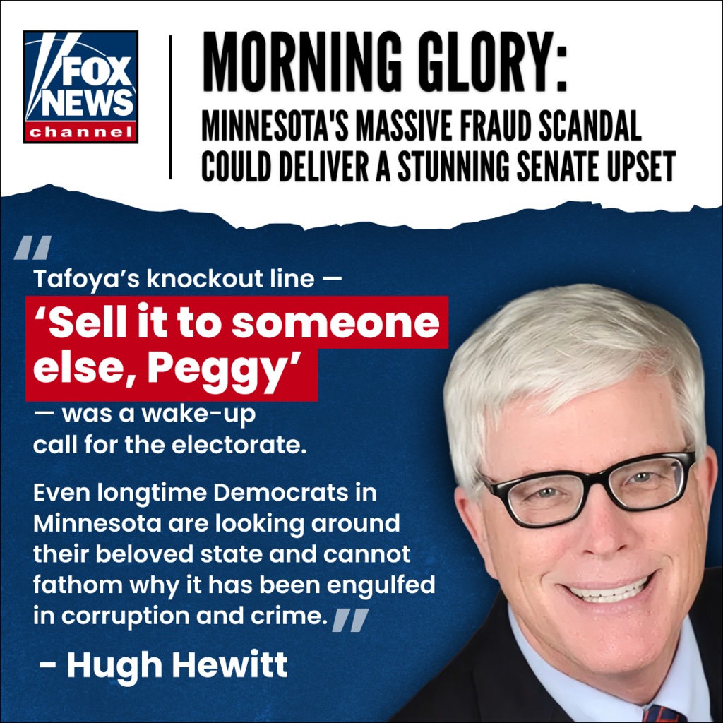 Michele_Tafoya's tweet photo. Peggy Flanagan says she cares about programs that help Minnesota families.

Then why weren’t taxpayers protected when billions of dollars were stolen through fraud under the Walz-Flanagan administration?

Minnesota families deserve answers, accountability, and leadership that protects their tax dollars, not excuses.