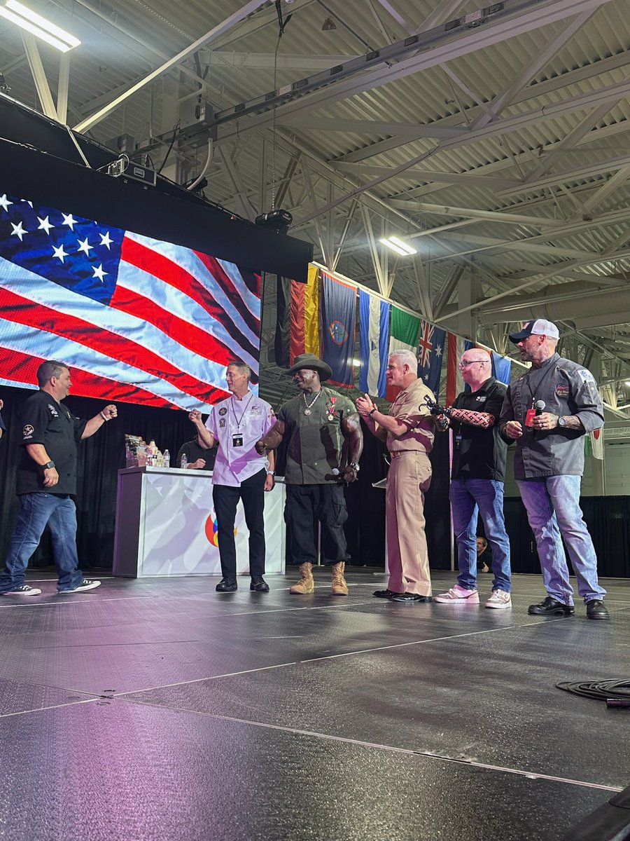 ADM_Christine's tweet photo. A healthy nation is a prepared nation—and it starts with the food we put on our tables.

It was an honor to attend the World Food Championships and celebrate the power of cooking to nourish families, strengthen communities, and bring people together.

Prioritizing nutritious food is an investment in America’s strength, resilience, and readiness. A healthier America is better prepared to face any challenge.