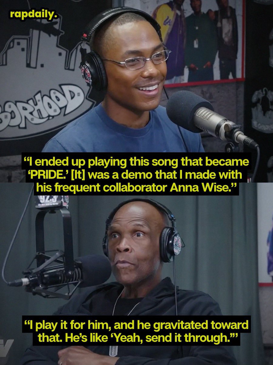 RapDaily's tweet photo. Long before Steve Lacy was making chart-topping hits like “Bad Habit,” he was making music on his iPhone.

It was on that phone that Steve produced a demo that landed on Kendrick Lamar’s ‘DAMN.,’ and he recently told BigBoyTV the story. https://t.co/RLvUfOeKZ2