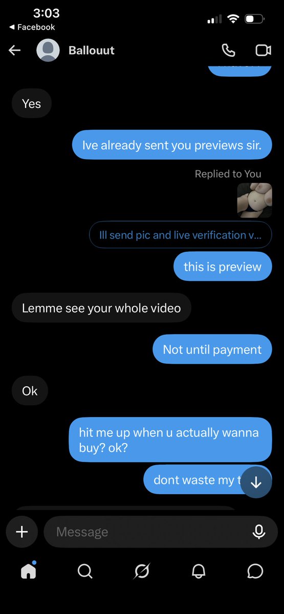 xxPrettybabex's tweet photo. This guy is a absolute dick, Do not sell to him, look at how disrespectful he is!!😐 Tryna scam me to send free content get out of here! @anthony890761 #buyingcontent #sellingcontent https://t.co/M5zY6i1M1u