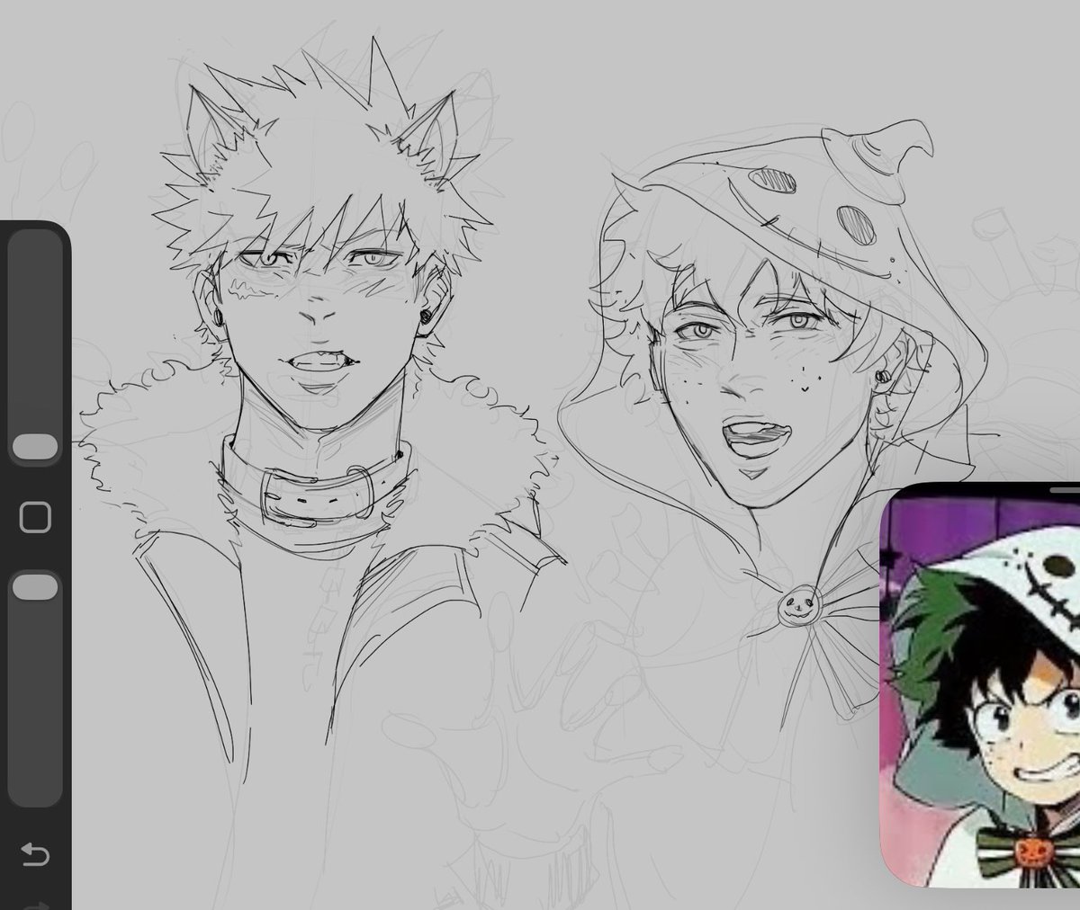 gearfivedeku's tweet photo. Back on my bkdk bs !! https://t.co/fczIlnKDex