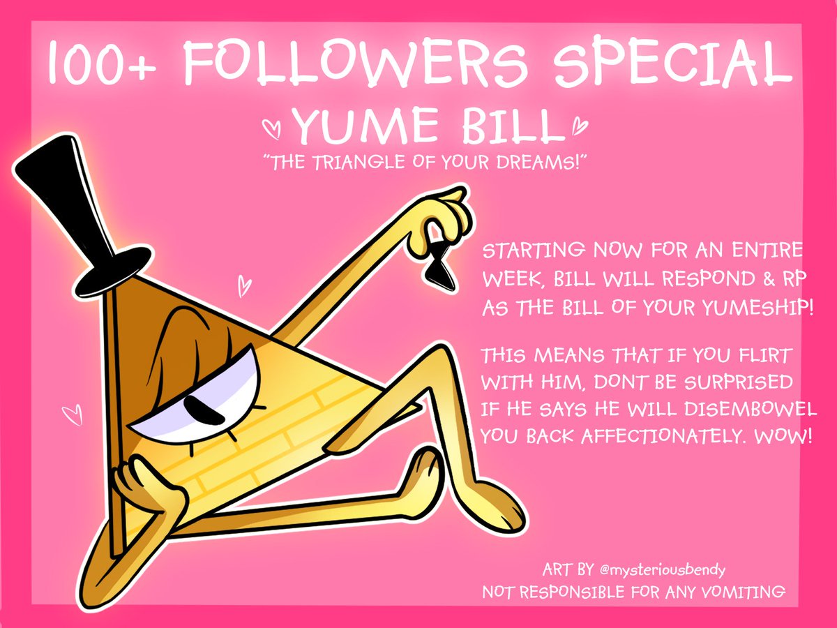 ONEALLSEEINEYE's tweet photo. 100 FOLLOWERS SPECIAL

#billcipher #gravityfalls #yumetwt https://t.co/n8g5kau5iW