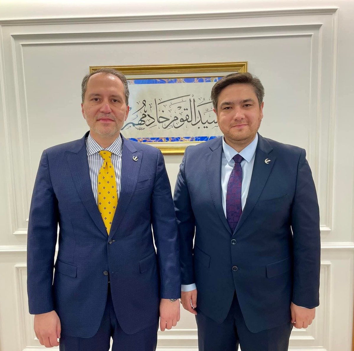 Sekercioglu_Orc's tweet photo. Yeniden Refah Partisi Genel Başkanımız Dr. Fatih Erbakan'ı, Azerbaycan'da istenmeyen adam ilan ettiler.

Genel Başkanımızın başörtüsü yasağına karşı insani ve imani duruşu başımızın üstündedir. 

İnsan hakkı ihlallerine karşı durmak milli görüşçüler olarak vazifemizdir. https://t.co/1GnZN5OHmp