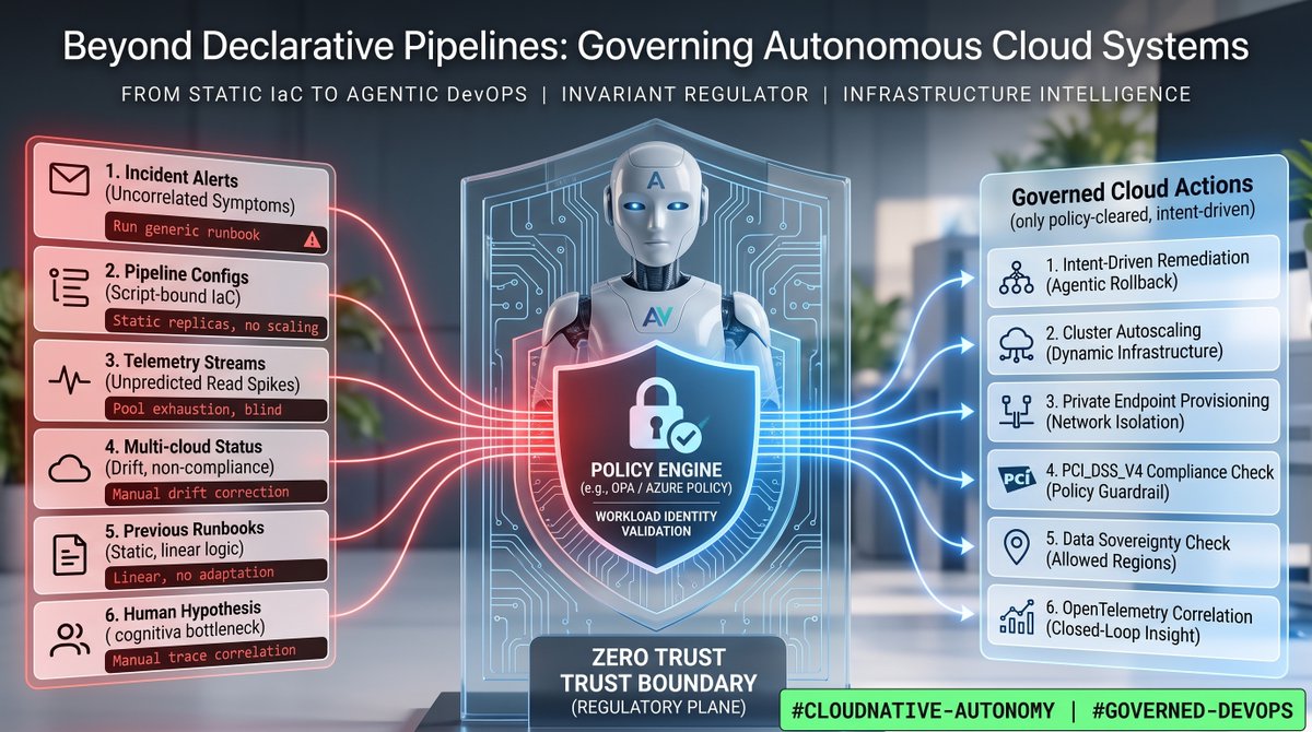 hackernoon's tweet photo. Beyond Declarative Pipelines: Architecting Autonomous Cloud Systems with Agentic DevOps
#cloudcomputing #agenticai...Show more https://t.co/BRbr8n4DGI