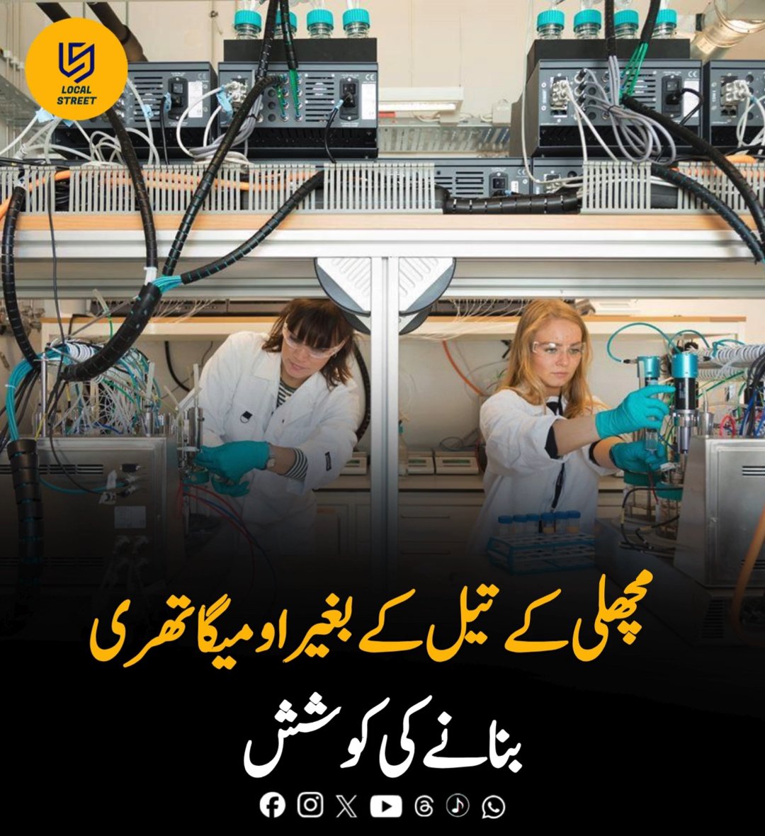LocalStret's tweet photo. آسٹریلیا کی سدرن کراس یونیورسٹی کے محققین اومیگا تھری سپلیمنٹس کی تیاری کی لاگت کم کرنے پر کام کر رہے ہیں تاکہ یہ اہم غذائی اجزا حاملہ خواتین اور کم آمدن والے ممالک کے بچوں تک زیادہ آسانی سے پہنچ سکیں۔ روایتی طور پر اومیگا تھری کے لیے مچھلی کے تیل پر انحصار کیا جاتا ہے، لیکن اس تحقیق میں ایسے خردنامیوں کو استعمال کرنے کا طریقہ آزمایا جا رہا ہے جو مفید چکنائی پیدا کر سکتے ہیں۔ منصوبے کو گیٹس فاؤنڈیشن کی گرانٹ بھی حاصل ہوئی ہے۔ مقصد پیداوار کی لاگت کم کرنا ہے، نہ کہ یہ دعویٰ کرنا کہ نئی مصنوعات پہلے ہی بازار میں دستیاب ہیں۔وضاحت: یہ پوسٹ صرف معلوماتی مقصد کے لیے ہے اور عوامی طور پر دستیاب رپورٹس پر مبنی ہے۔ تصویر اے آئی سے تیار کی گئی ہے اور صرف وضاحت کے لیے استعمال کی گئی ہے۔#Nutrition #Omega3 #HealthResearch #MaternalHealth #LocalStreetOfficial
