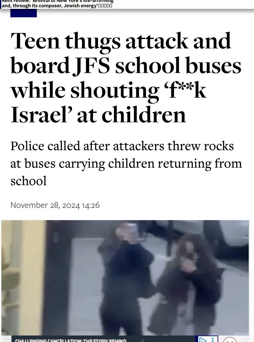 nicolelampert's tweet photo. Some of those intent on downplaying the report into antisemitism in schools are confused by the fact that despite so many Jewish children going to faith schools, 3/5 Jewish kids have experienced antisemitism. 
This is why. 
Outside the school gates they are attacked by other children. 
Their buses are hit. 
There has been a spate of incidents at Belsize Park tube station near one Jewish school, with at least two serious assaults. 
Outside another Jewish school in Hendon, a car tried to run over pupils. 
The list goes on.
And on.
And on.
