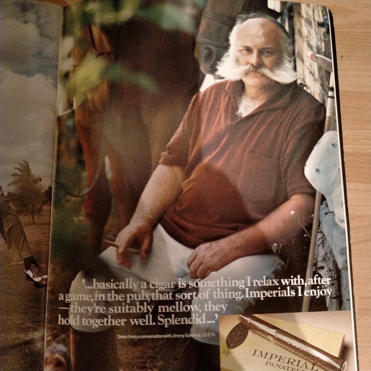 NickRodger1's tweet photo. Solid sponsors. Fags, cigars, a bit of booze. The bedrocks.... https://t.co/bUHEZ7qCGQ
