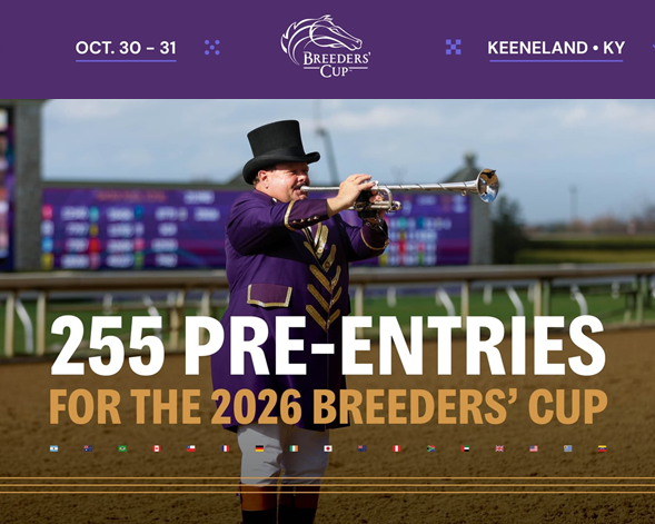 CBYTrackFlack's tweet photo. Have a look at the @BreedersCup Pre-Entries!
https://t.co/9Rnhm2cTWj https://t.co/iiEwMf2xQl