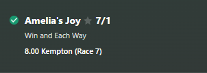 TurfTeeTips's tweet photo. 🏇 BOOM! 💥 Another big winner! 🔥
We are at it again ! Amelia’s Joy delivered at 7/1 from just 1 tip! 📈

Can we keep the momentum rolling into tomorrow?

🎯 2 #HorseRacing tips for Thursday posted below.

Good luck if you’re following! 🤞

#HorseRacing #Tips https://t.co/f5GN08AhX5