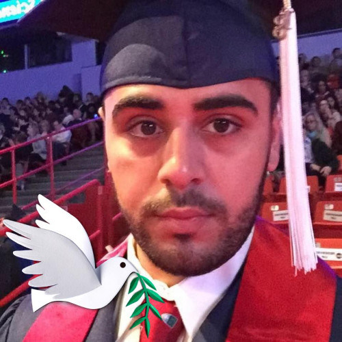 StopAntisemites's tweet photo. Chicago area: Saleh Askar is seeking opportunities in the legal employment field. 

When taking breaks from his job search, Saleh Askar takes to social media to post TZD = “total zog death,” TKD = “total k*ke death”, TJD = “total Jew death” followed by upside down Hamas triangles and Free Palestine on our page.

Imagine being this man's Jewish coworker.