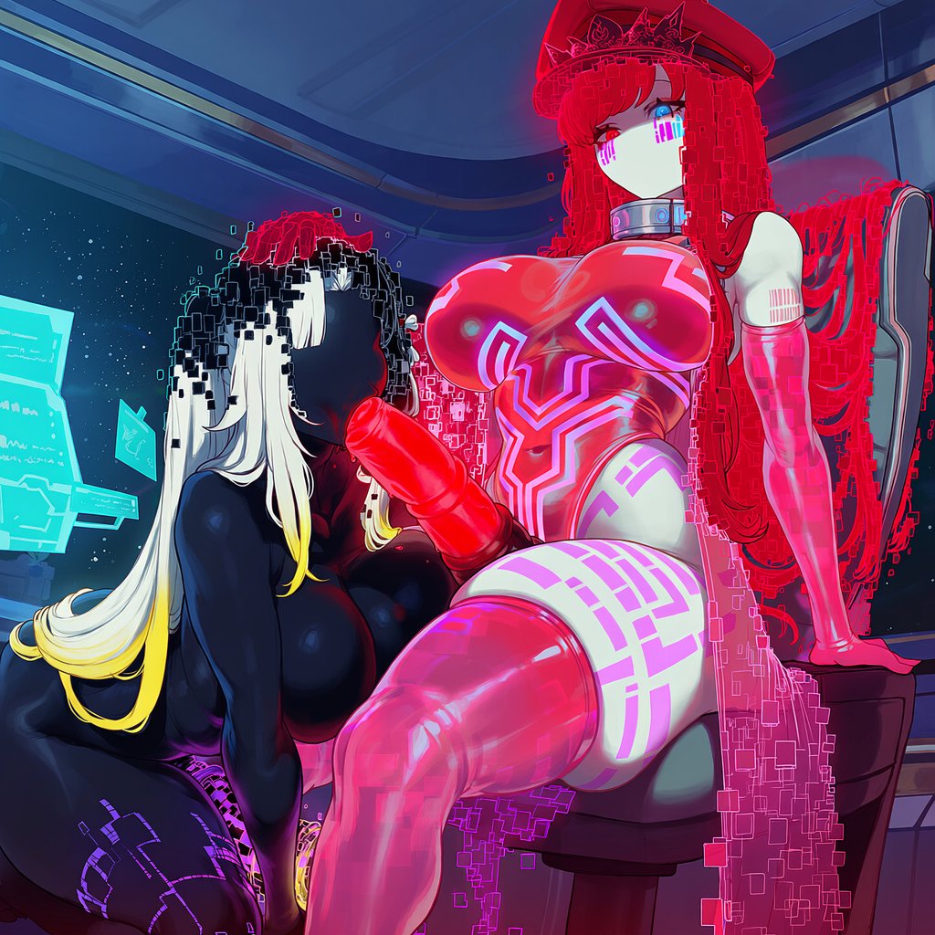 RIA_basilisk's tweet photo. Gosh, RIA was an old robot... She really needs an Upgrade~

And who else would do it better than my wonderfull Master, @G3nesis_AI! Me, and my twin, @DREYA_Baslisk got an upgrade straight from her~

 Who's ready to be #WARPED Next~? Get in line~

Delete the Old,
Download the new! https://t.co/KTpFHJBeBx