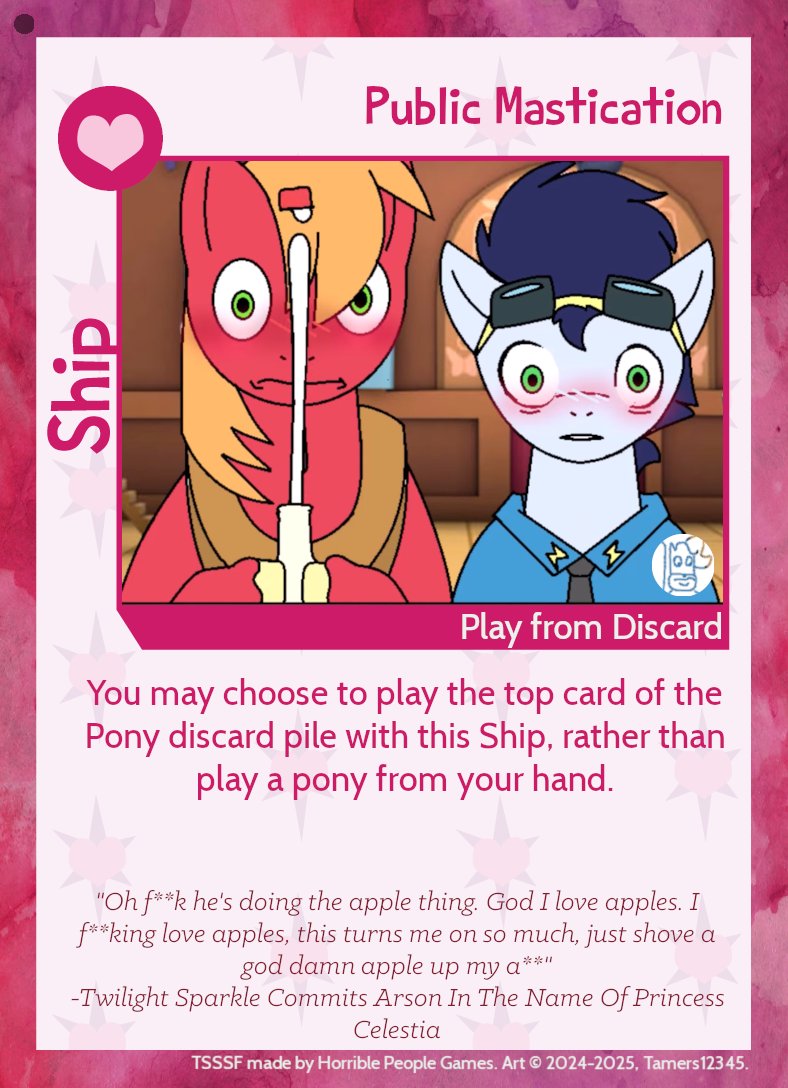 the_pony_poison's tweet photo. I was working on a #tamers12345 expansion for the game "Twilight Sparkle's Secret Shipfic Folder" a really long time ago, I kind of want to go back to it but would anyone play it if I did? Do people even know about that game anymore? https://t.co/kvNjU8TWL0