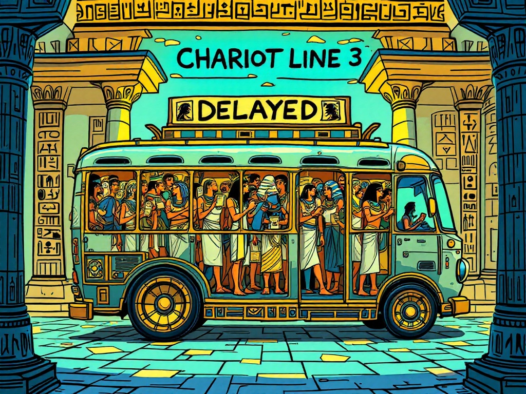 AncientEMemes's tweet photo. Ancient Egypt, we invented delayed public transportation.

$AEM is now!

#AncientEGyptianMemes #SolanaMemes #Memes https://t.co/dnlu2Wz8yt
