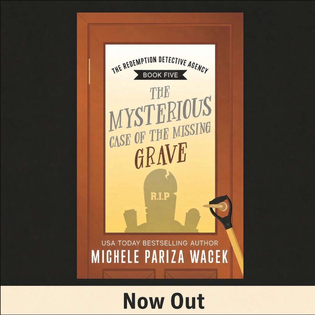 MichelePW's tweet photo. It’s here! The Mysterious Case of the Missing Grave, Book 5 in the Redemption Detective Agency, is now officially released! It’s also now available in Kindle Unlimited.

Every year, one of Nora's friends visits her husband's grave on the anniversary of his death.

Except this year, his grave is missing.

But how can a grave disappear?

It's not like Emily has time for this, as she has her hands full with The Redemption Detective Agency and trying to sort out this new relationship with Nick (and what exactly is his relationship with the mysterious Sophie Taylor) but the deeper she digs, the more she realizes that the missing grave might be the least of her problems...and might be covering up something far worse.

https://t.co/haiMGmCq6A