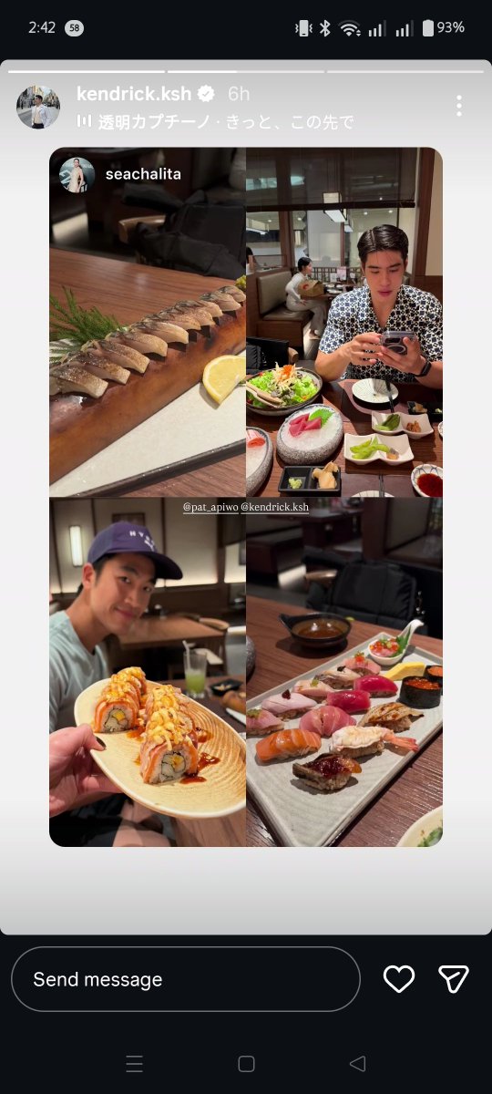Beckend1cklover's tweet photo. @_tan7 Kendick winning 😝😝
Kendick boy is missing her gf already posting japanese song when gf in japan
Posting italian song when gf in italy
And always leaving bangkok to singapore after gf left thailand
And gf can't hide her feelings always put singapore on work schedule https://t.co/hkNT46j4pZ