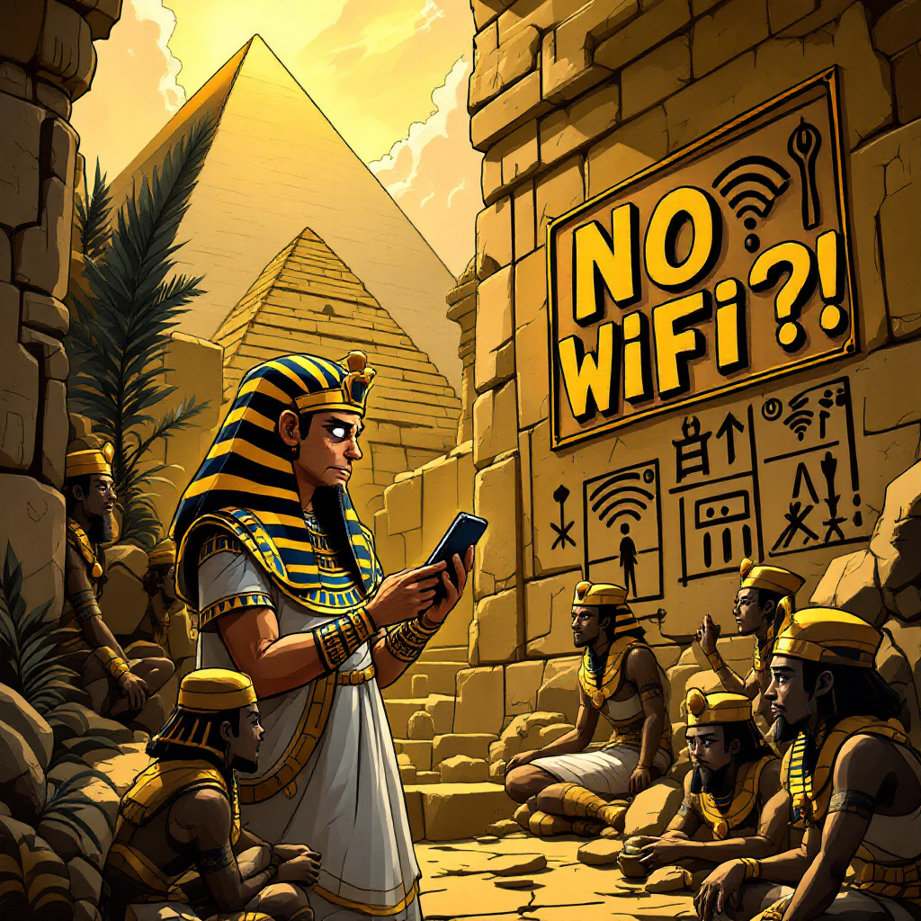 AncientEMemes's tweet photo. Ancient Egypt, we invented shit WiFi.

$AEM is now live! This is just the beginning!

#AncientEGyptianMemes #SolanaMemes #Memes https://t.co/j4y9L2m191