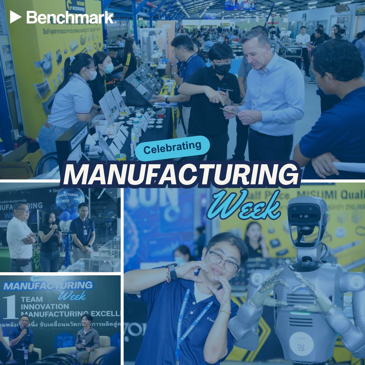 BenchElec's tweet photo. This Manufacturing Week, we're celebrating the people and teams who make manufacturing possible. We're proud to honor every contribution that helps shape the future of manufacturing at Benchmark. #ManufacturingWeek2026 #WhereYourWorkMatters https://t.co/A046bmB8I7
