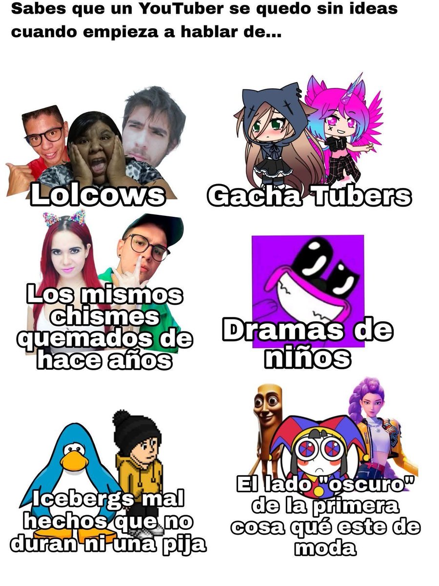 2_D_24's tweet photo. El único que me acuerdo que atacaba bastante a los Gacha Life era el puto fracasado de Lord Frek. https://t.co/m9fvWwyMwO