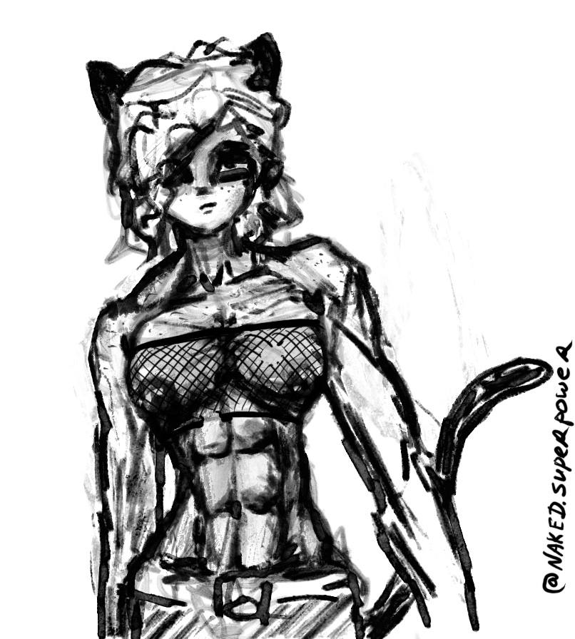 NakedSuperpower's tweet photo. meow

#musclewoman #muscular #fishnets #neko #nekowoman #pumped #Catwoman https://t.co/5caVsvv5L8