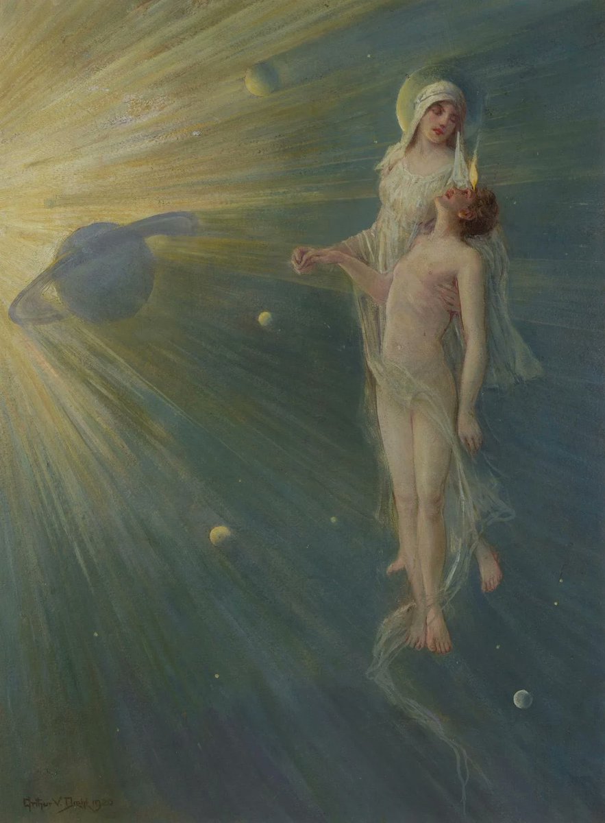 ArchetypeVision's tweet photo. Untitled (Cosmic Salvation) by Arthur Diehl, 1920 https://t.co/Re0ascd5xH