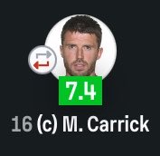 TheHateCentral2's tweet photo. Carrick’s final career game (38) vs Prime Bruno https://t.co/cBGMZ5Lj2y