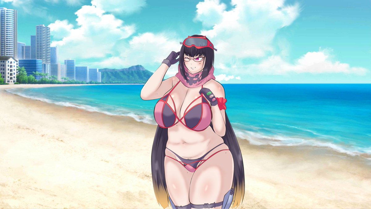 Legaco402's tweet photo. Osakabehime is ready for summer with a completely reworked sprite!
#FGO #indiegames #IndieGameDev #gamedev https://t.co/LY2ii9LoR2