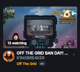 blaze_stream's tweet photo. The Zeros are taking to Teardrop Island

From exploring the island to jumping into the action together, the crew is showing up, making moves, and bringing the energy for @playoffthegrid 

This is what gaming is all about: community, collaboration, &creating unforgettable moments together.