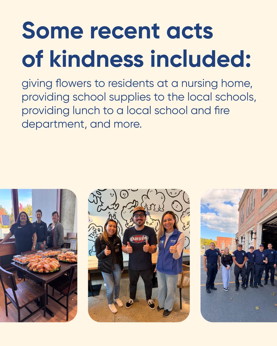 Servicecu's tweet photo. Sometimes it’s the simplest gestures that can make someone’s day. Our branches have been spreading kindness throughout their local communities, supporting nursing home residents, schools, first responders and more. 💙

Thank you to our teams for keeping the kindness going! https://t.co/4YE1mqos7F