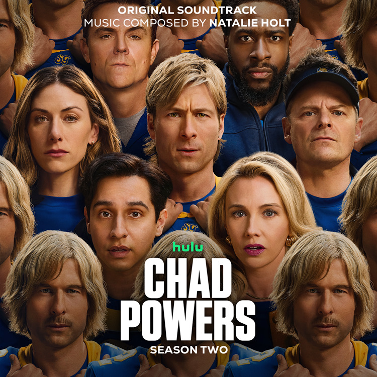 filmmusicrep's tweet photo. Soundtrack album to be released for Hulu's 'Chad Powers' Season 2 starring Glen Powell feat. music by 'Loki' composer Natalie Holt (@filmmusicholt). https://t.co/I8HqUquLa7 https://t.co/OAhXOlFdef
