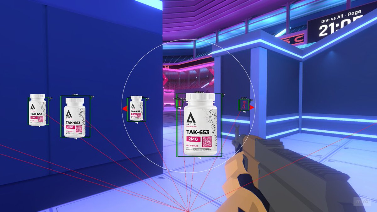 dex7official's tweet photo. If you are into video games, you might be losing against someone that is secretly using TAK-653

Caffeine and L-theanine are good but too basic.

TAK-653? the closest thing to pharmacological aim assist.

Particularly in games requiring visual tracking, precise aiming, and visuomotor coordination.

This could work like a hidden cheat you're running, except there's no anti cheat to catch you.

So next time you load up a shooter game, make sure to load some TAK-653.