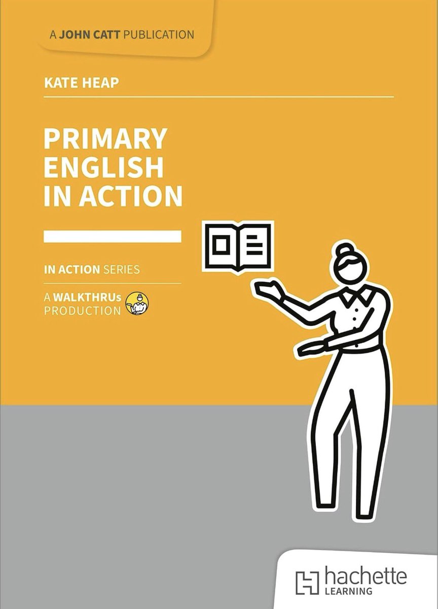 KateHeap1's tweet photo. Primary English In Action seeks to answer many of the big questions of teaching this complex, layered phase. Research supported by practical classroom ideas make it all much more manageable. https://t.co/OPVyRJRNnX