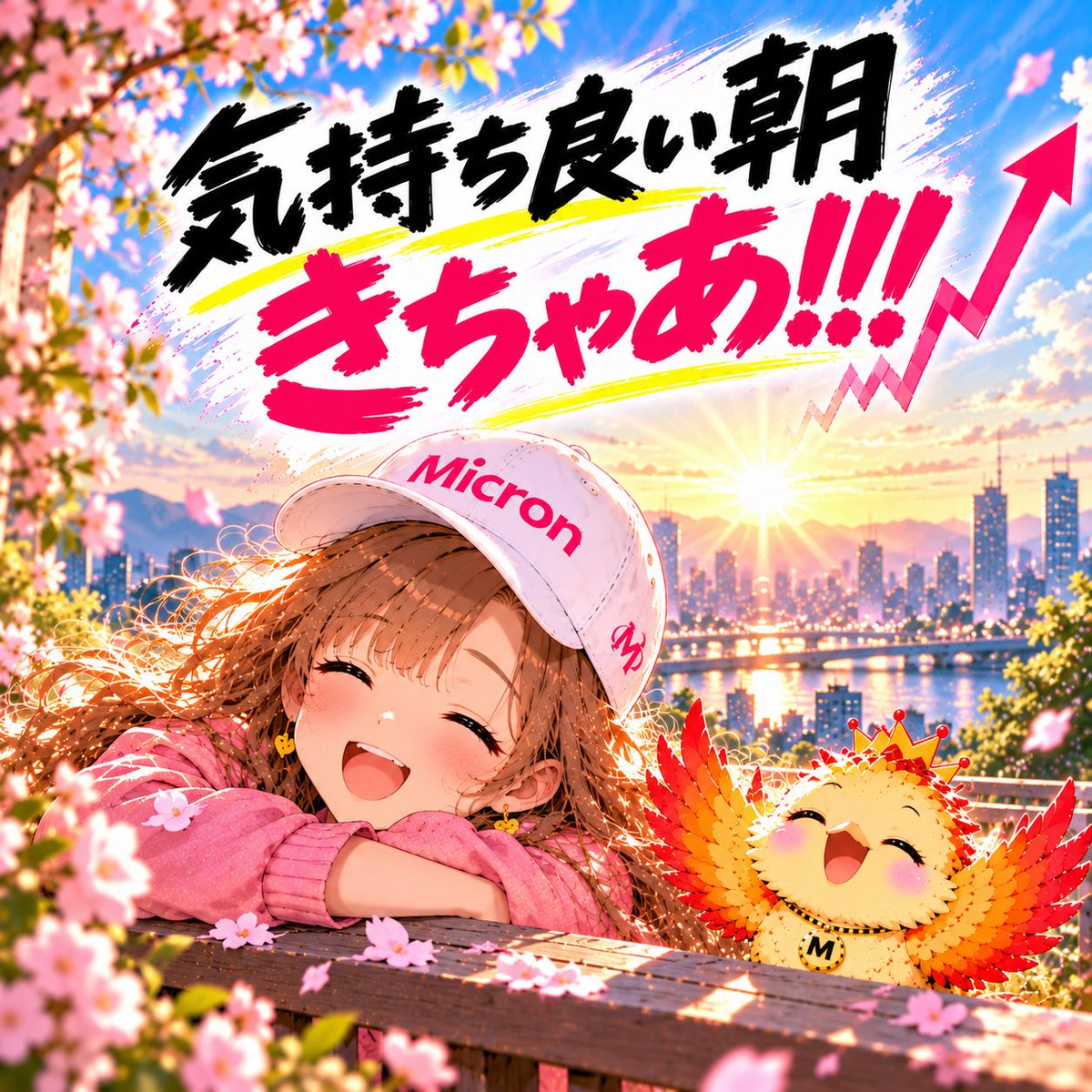micron_girl's tweet photo. 10月22日（木）☀️|朝のメモリ速報

気持ち良い朝きちゃあ🤭🔥🔥🚀

🇺🇸 SOXL +6.40%
🇰🇷 サムスン +4.23%
🇺🇸 DRAM +3.26%
🇰🇷 SKハイニックス +2.78%
🇺🇸 マイクロン +2.52%
🇺🇸 サンディスク +1.56%

ここから連騰頼むううう🤗🔥🚀 https://t.co/Ee2XpYA14X