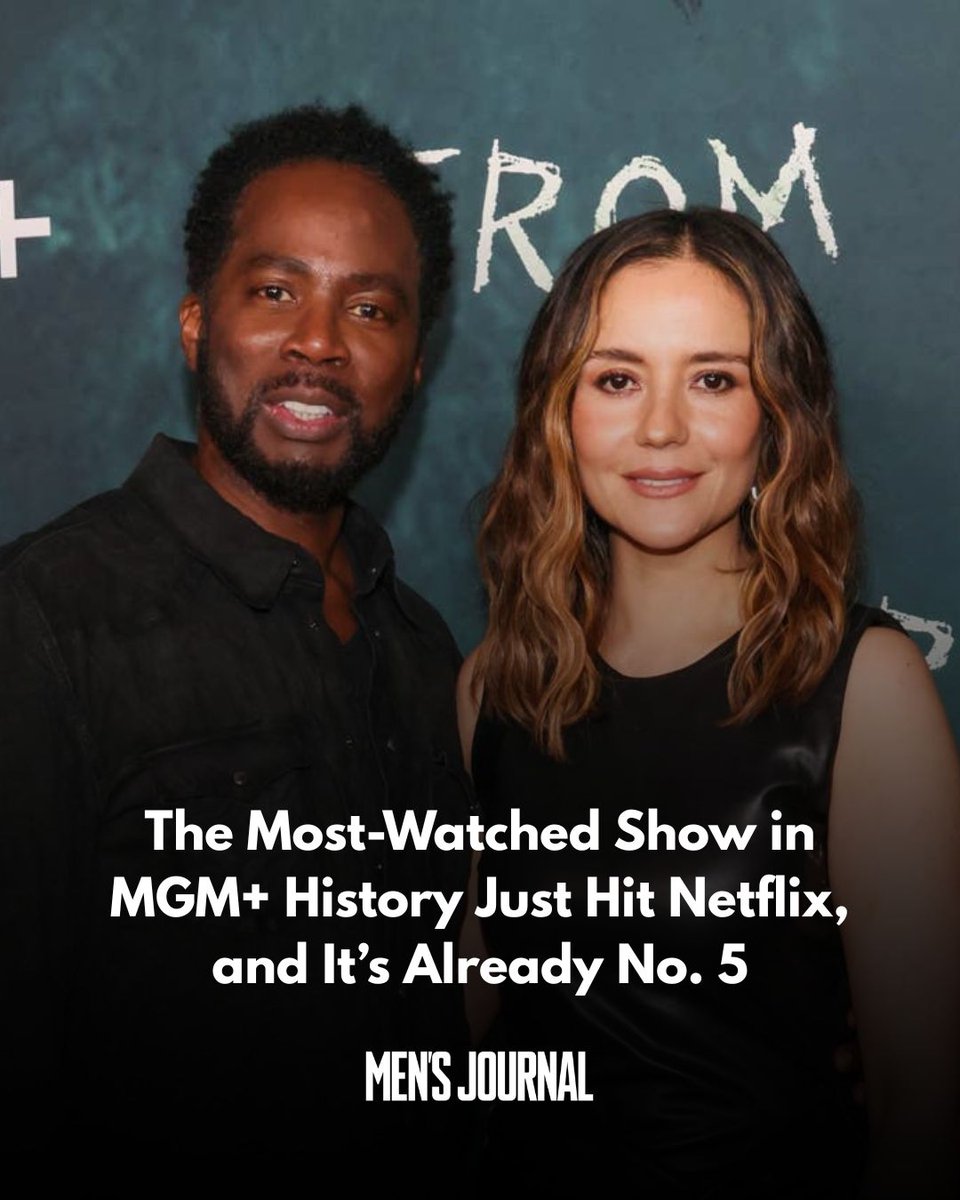 MensJournal's tweet photo. The sci-fi horror series ‘From,’ the most-watched show in MGM+ history, hit Netflix on Oct. 19 and is already No. 5 on its U.S. TV chart. https://t.co/Gvlkt8wesV https://t.co/ieJLqdyvcz