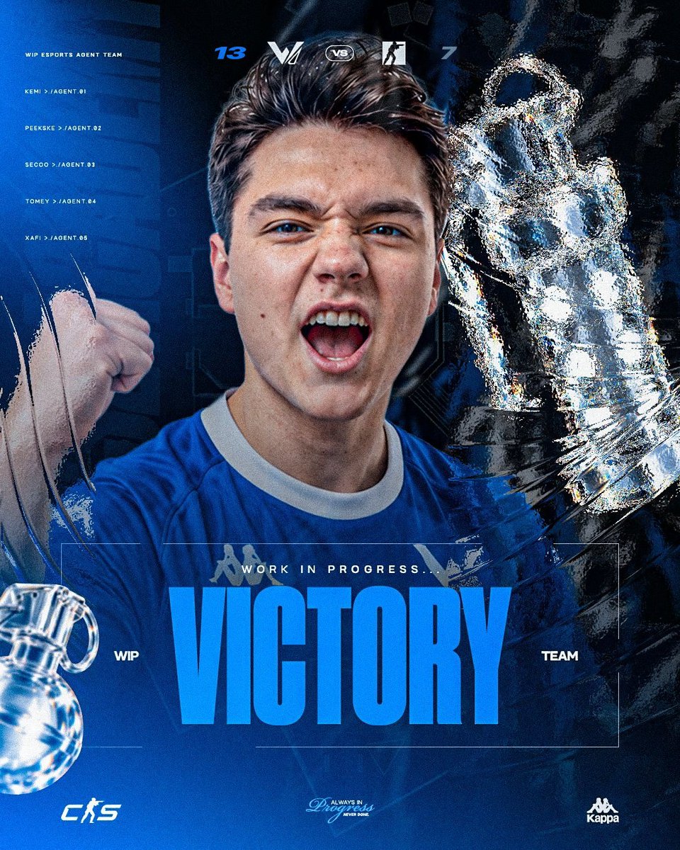 WIP_EsportsTeam's tweet photo. La malédiction est brisée ! https://t.co/1tbyixwCP3
