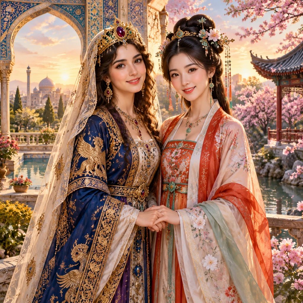 irandokhtpari's tweet photo. Long live china 
Long live persia 
🇮🇷🩷🇨🇳 https://t.co/JNIorIXiCT