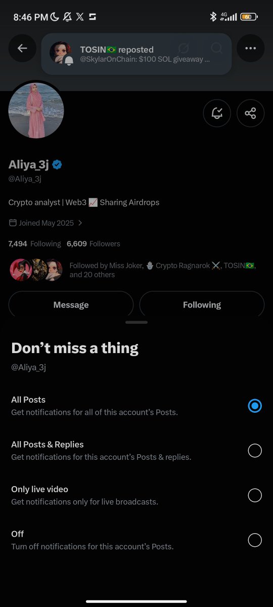 matrix_cli's tweet photo. @Aliya_3j The greatest to do it! 👑🐐

Thanks for the opportunity  @Aliya_3j

7k before tomorrow ends 

BqbaYV9is2jfN4uFbHPUisEhcRUZW9vR123FDw754RiA https://t.co/aDiLPC6KRr