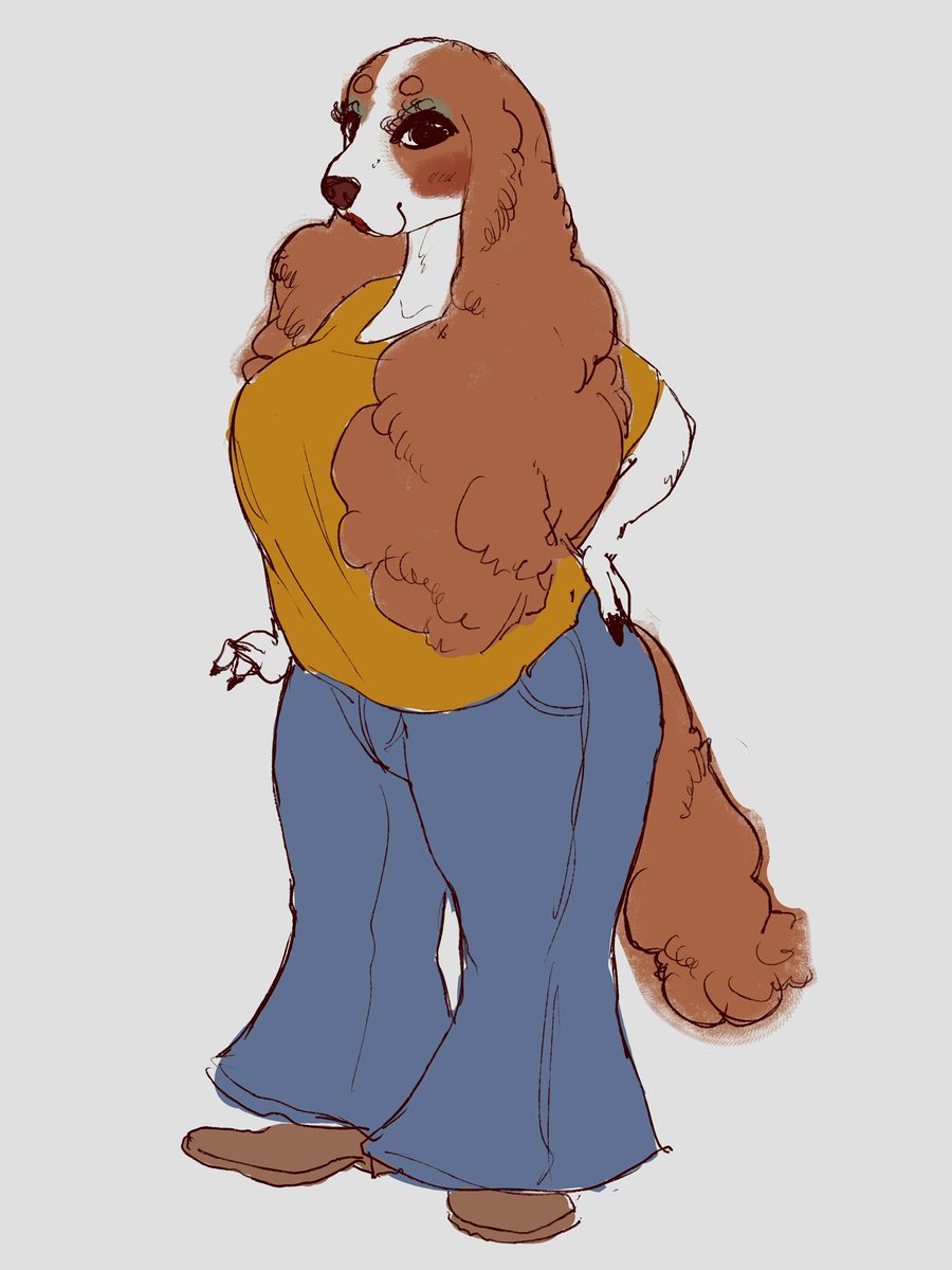 keyelocke's tweet photo. Reba wintergreen, botanist and researcher for a carnivore nutrition and food corporation 

she is a longtime best friend of my comic’s protagonist https://t.co/1iBR9nxR3o