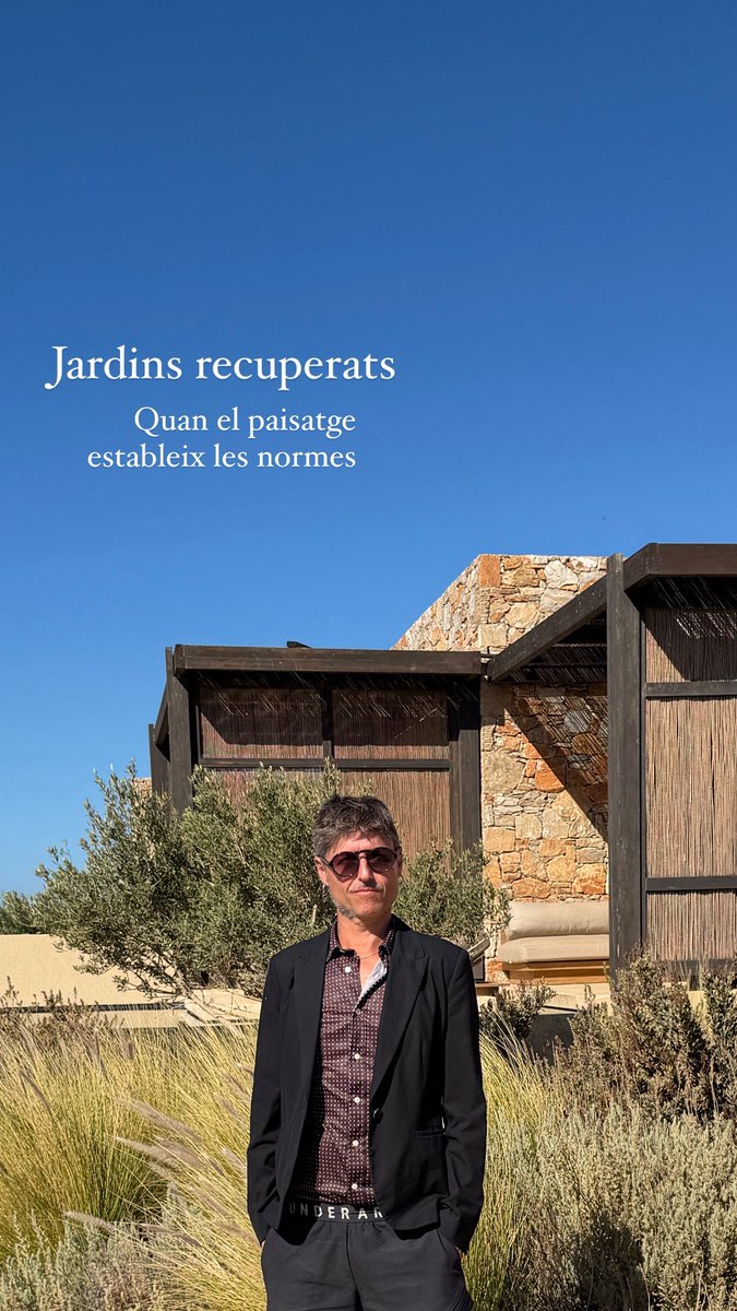 OffPep's tweet photo. M’interessen els jardins que no comencen amb una imposició, sinó amb una lectura del lloc.
Llegir què hi havia, què hi queda, què resisteix. Intervenir només a partir d’aquí. 
Quan deixem d’imposar el jardí, el paisatge torna a establir les normes.

Jardins recuperats. https://t.co/VwNdzGBHP5