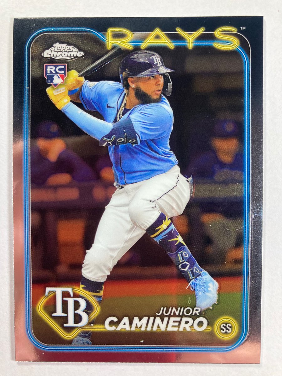 1218Sports's tweet photo. 🎁Appreciation Day Giveaway🎁

Winner Announced Tuesday

🔥Junior Caminero Topps Chrome Rookie Card

To enter
1. Follow
2. Repost
3. Like https://t.co/OLxJlPq2R0