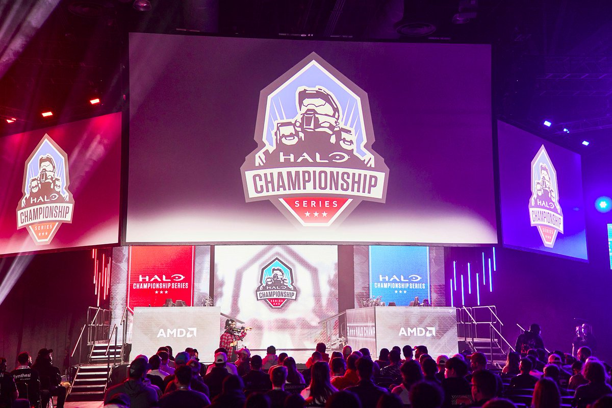 HCS's tweet photo. Eight teams will duke it out at the HCS Invitational at Halo Fest and today we're excited to reveal the confirmed invitees:
@ShopifyRebels 
@Spacestation 
@Cloud9 
@Envy 
@Lucid_TW 
@SnakeBiteFPS 
@NorwenSLG 
@SoulSnipe_ 

Rosters lock at 11:59PM PT on October 26, and HCS must confirm all rosters before they become official.

Read more: https://t.co/0kd8hJzJAQ