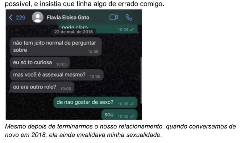 miusecret's tweet photo. eles esquecem que ele pegou um print dela perguntando “você é assexual?” e transformou uma pergunta super valida e cuidadosa com “ELA INVALIDAVA MINHA SEXUALIDADE, ELA INSISTIA QUE TINHA ALGO DE ERRADO COMIGO”

esperando a parte que ela insiste isso.. https://t.co/dJhRTjxzfj