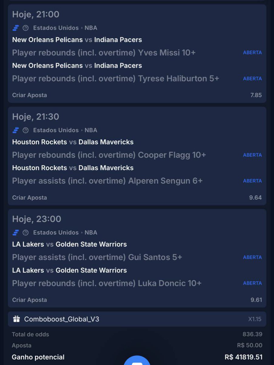 astroballtips's tweet photo. Lancei essa odd 836 e vários bingos lindos pra hoje…

Ontem pegamos odd 57 e hoje vamos buscar mais bingos 🔥🔥🔥 https://t.co/FkZiWqIhdO