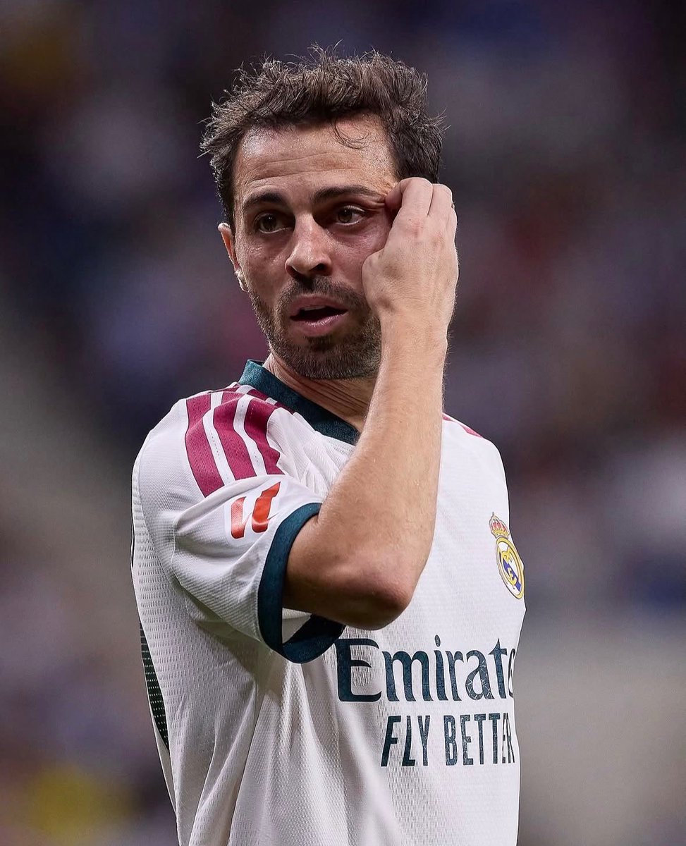 MousaQi's tweet photo. بيرناردو سيلفا يصبح اول لاعب برتغالي يسجل مع ريال مدريد منذ الاسطورة كريستيانو رونالدو في عام 2018 ضد فياريال 🤍 https://t.co/QTjLxM0ChN