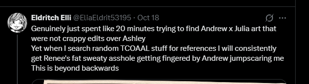 INGSOCAndy's tweet photo. Acting like the prevalence of this kind of degeneracy isn't because of people exactly like you https://t.co/Gc65gZe1kj