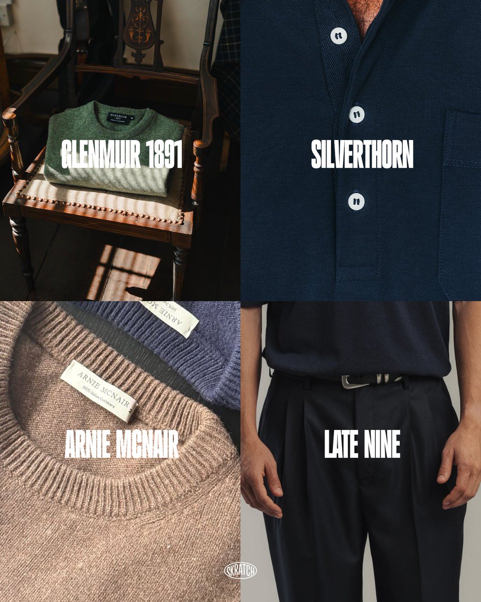 _raymondwill's tweet photo. There’s something really entertaining about stumbling across a new brand. Getting to know their point of view, what they value, how they approach design and the little details they choose to obsess over.

Here are some I’ve been sitting with lately that are absolutely worth your time.