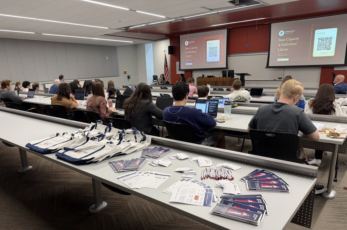 Principles_1st's tweet photo. Yesterday, Principles First took to the ASU campus to sponsor a conversation with the ASU Law School’s Abundance Law Society featuring @mollyretweets from the @CatoInstitute! https://t.co/Cy8gk66zpE