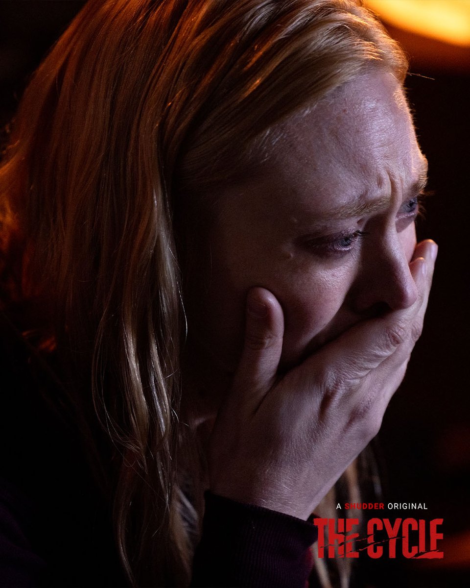 Shudder's tweet photo. Stephen King calls it "The Thing meets The Silence of the Lambs."

Don't miss THE CYCLE, premiering Friday on Shudder. https://t.co/rJ5Yp8bM3S
